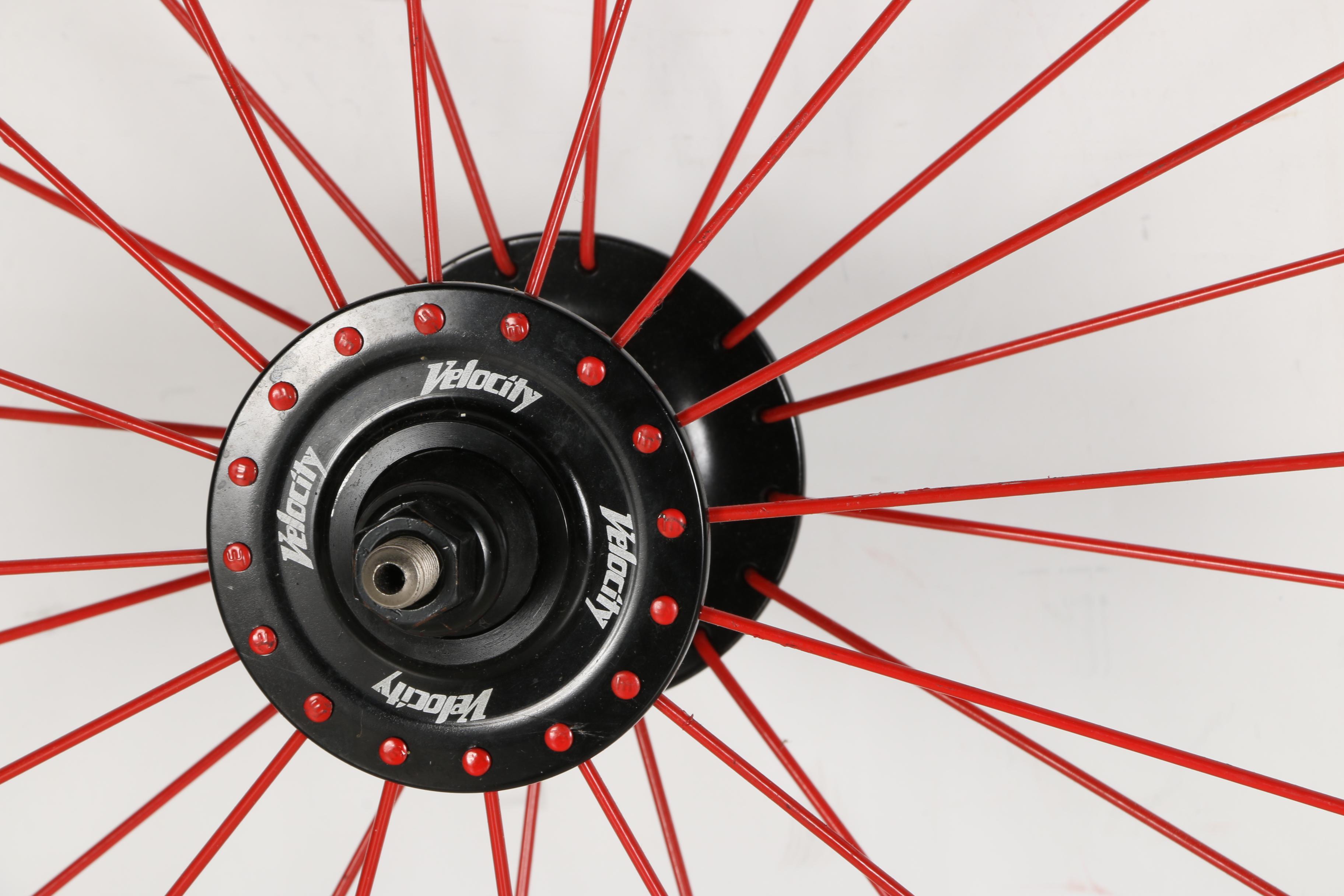 Leader Bicycle Frame and Velocity Wheel