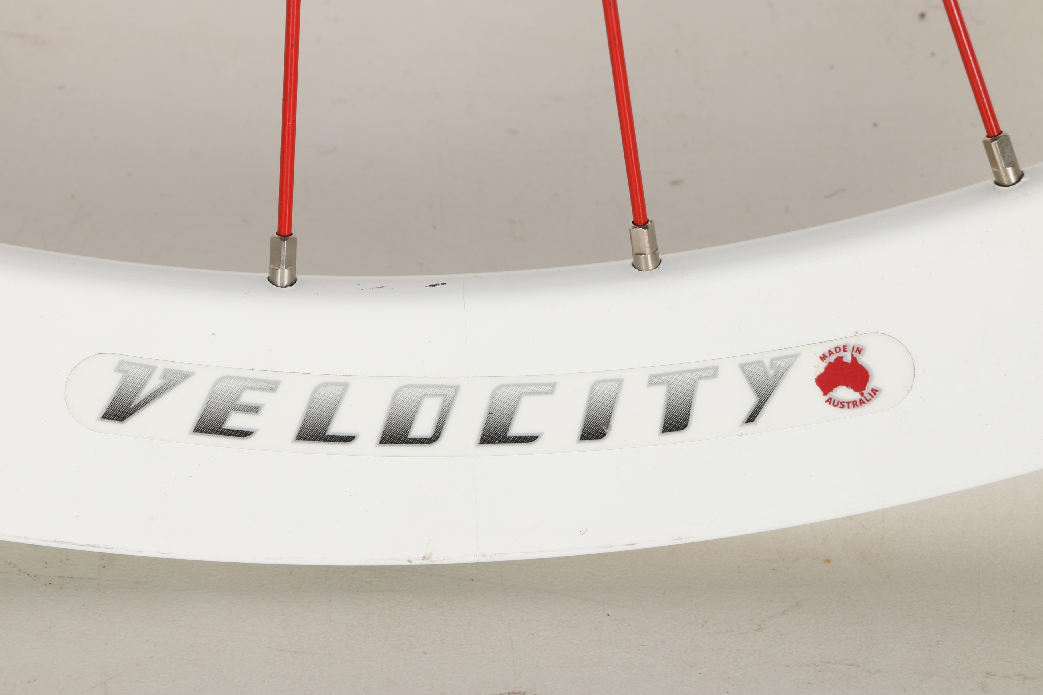 Leader Bicycle Frame and Velocity Wheel