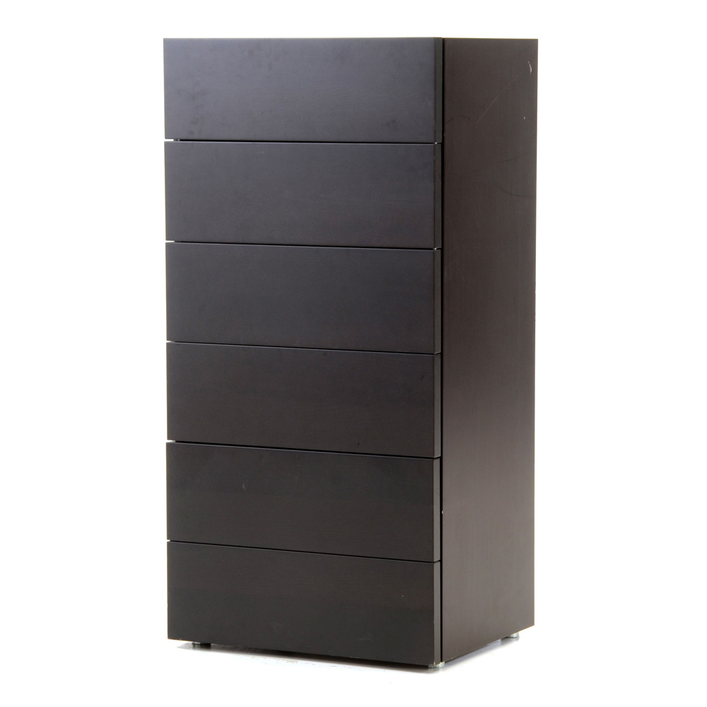 Contemporary Italian "Leggero" Five Drawer Chest