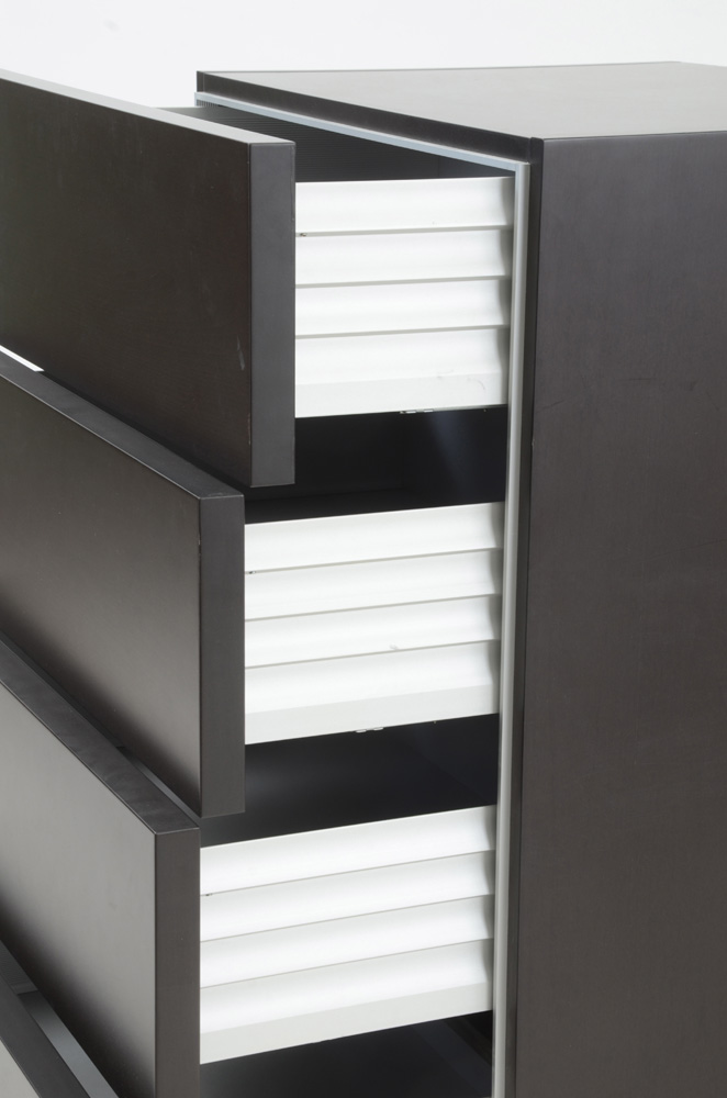 Contemporary Italian "Leggero" Five Drawer Chest