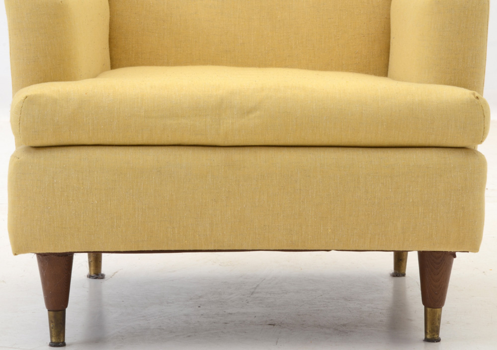 Vintage Yellow Armchair