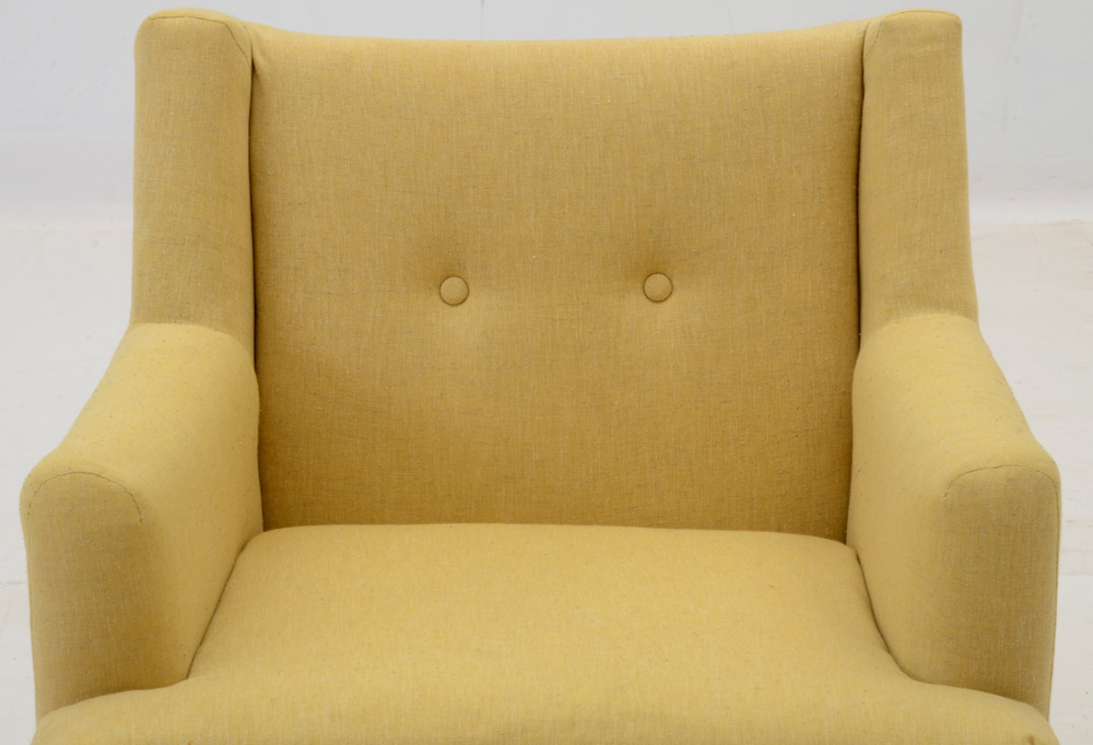 Vintage Yellow Armchair