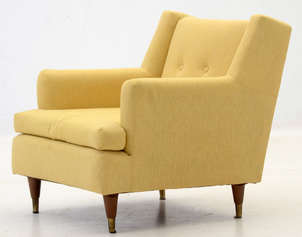 Vintage Yellow Armchair