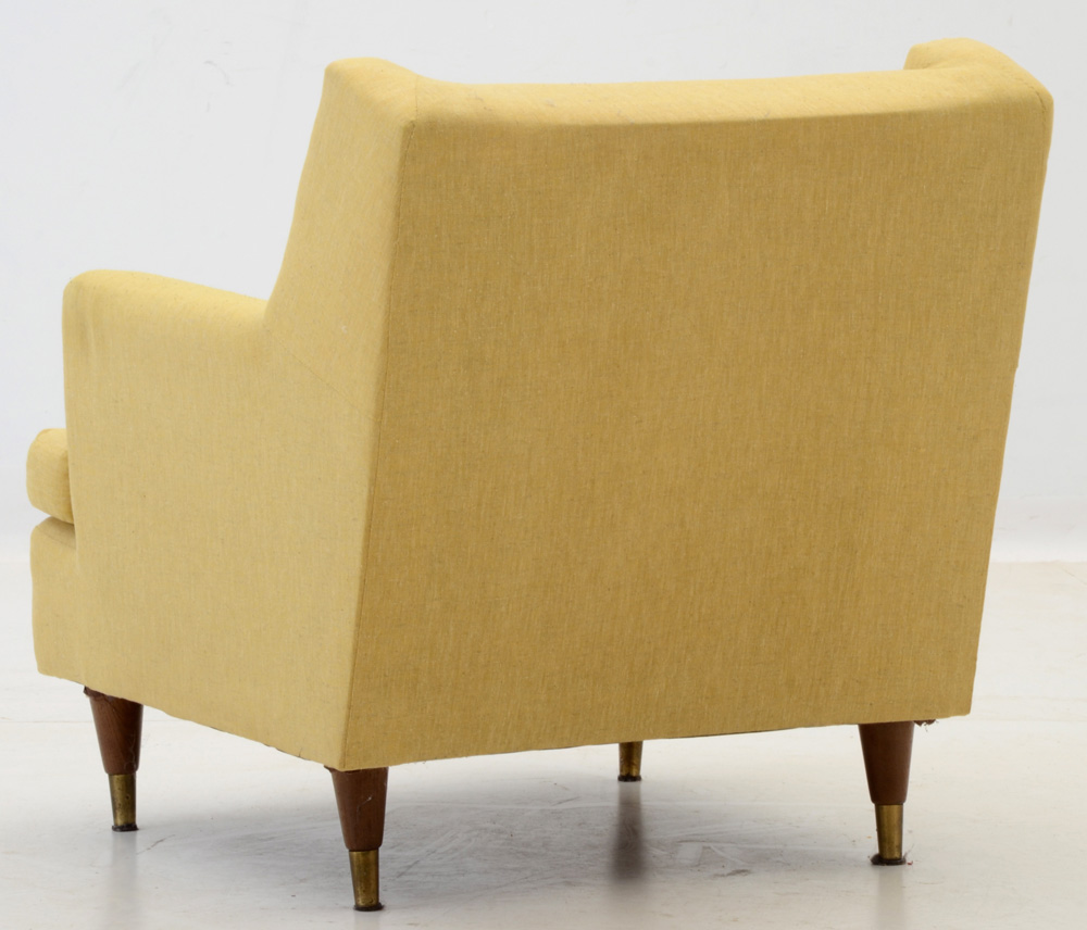 Vintage Yellow Armchair