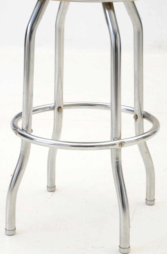 Set of Six Mid-Century Modern Counter Stools by Cosco