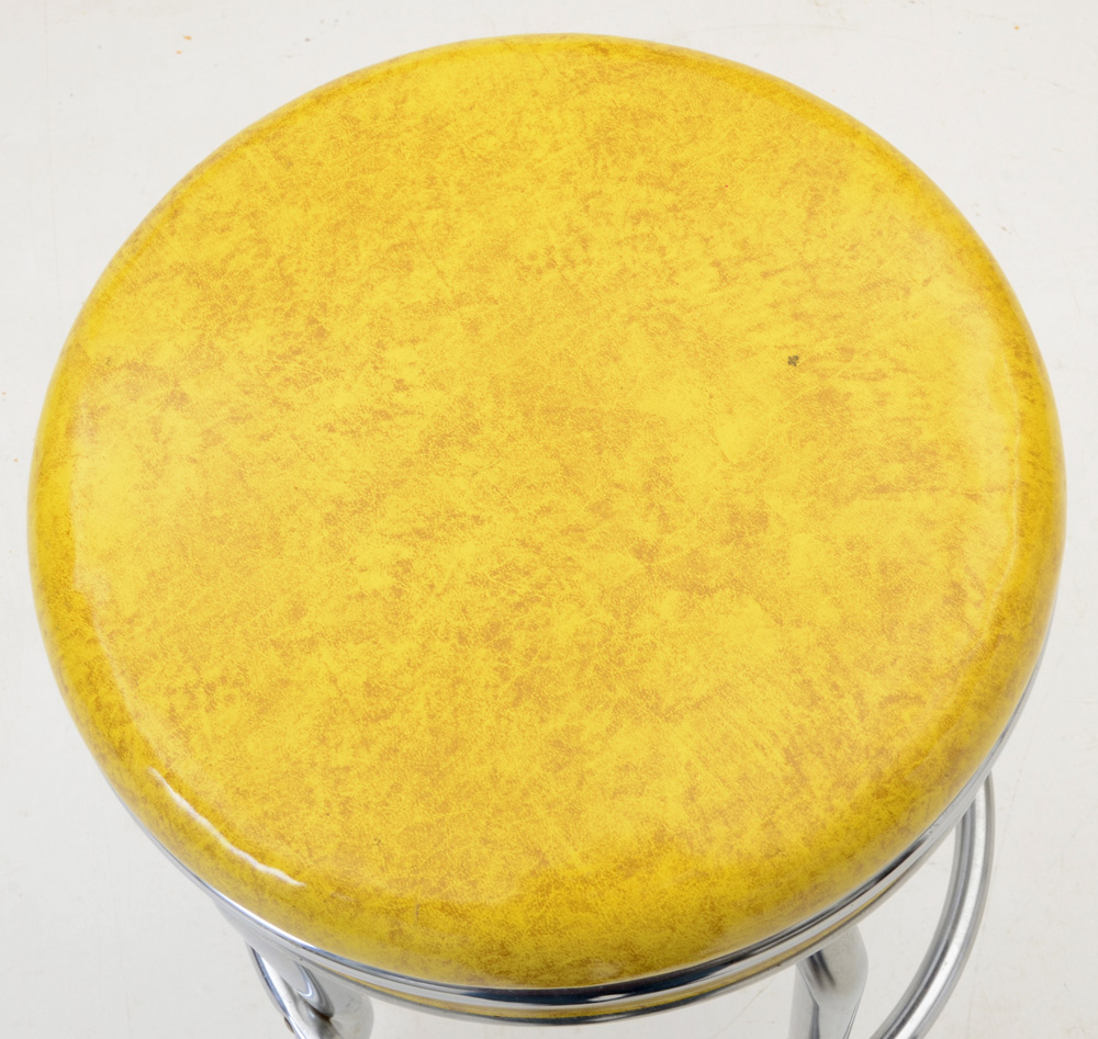 Set of Six Mid-Century Modern Counter Stools by Cosco
