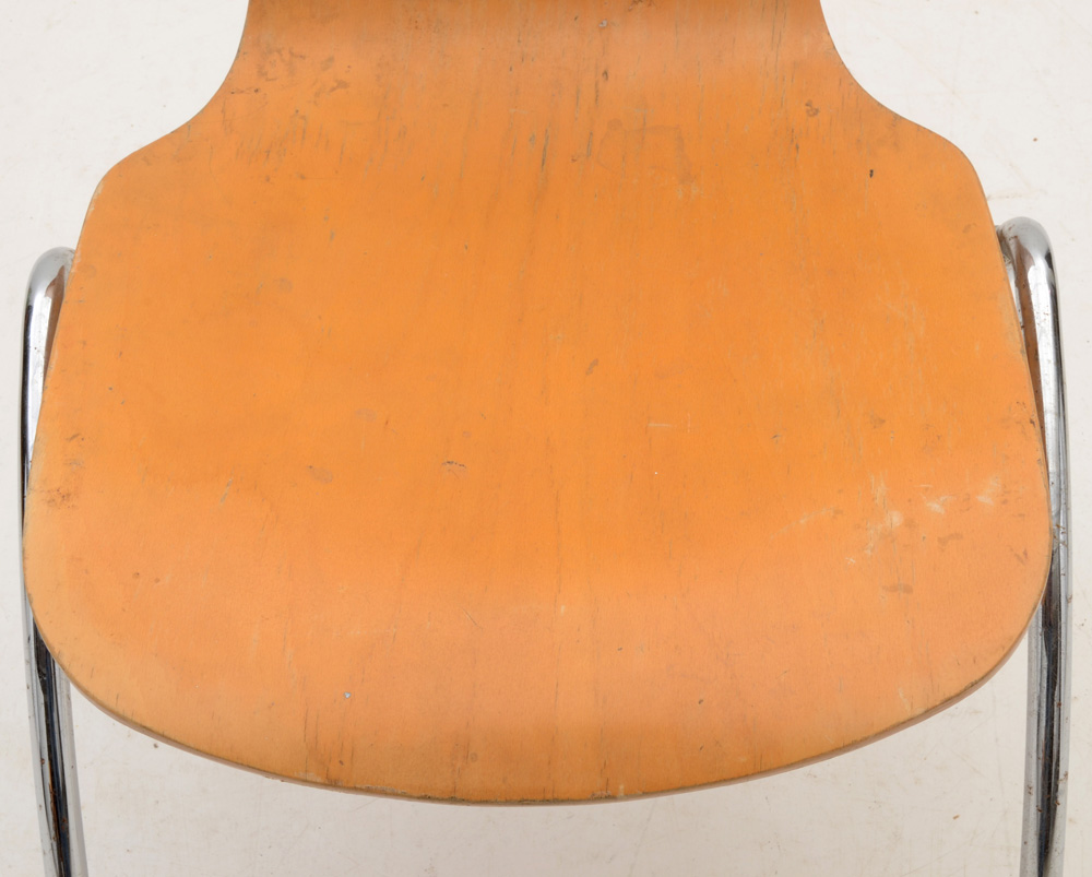 Mid Century Modern Blonde Chairs