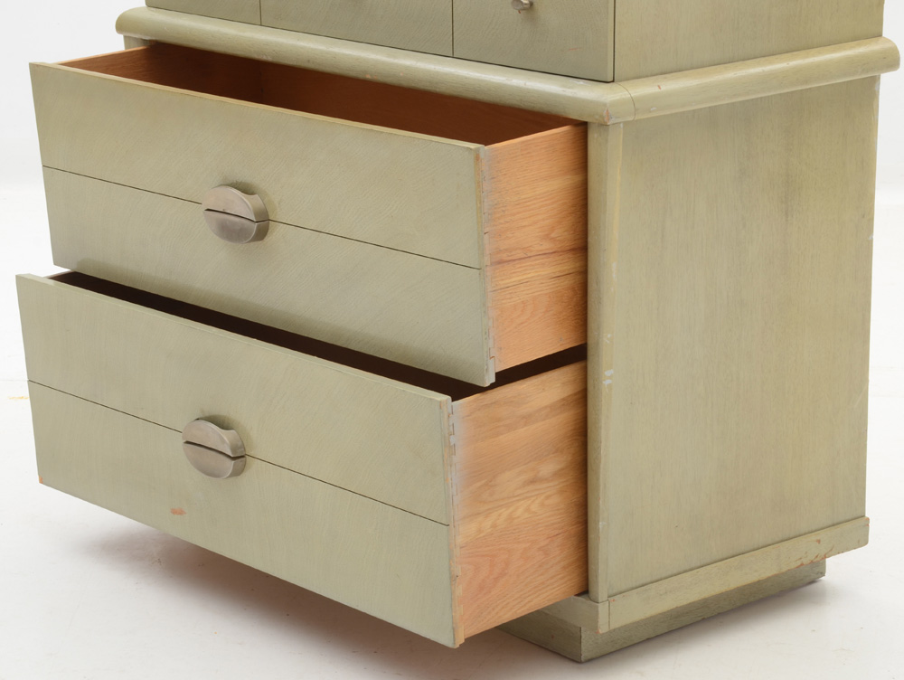 Mid Century Modern Dresser in Green