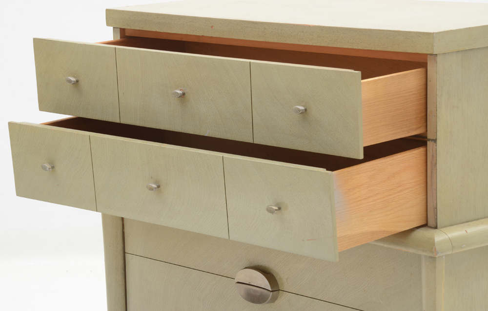 Mid Century Modern Dresser in Green