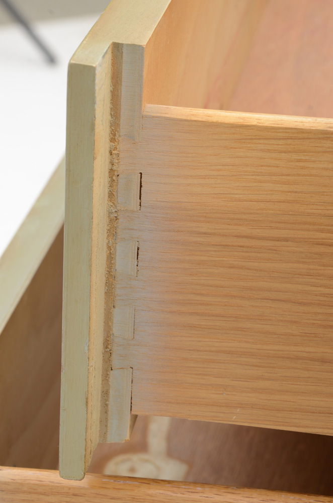 Mid Century Modern Dresser in Green