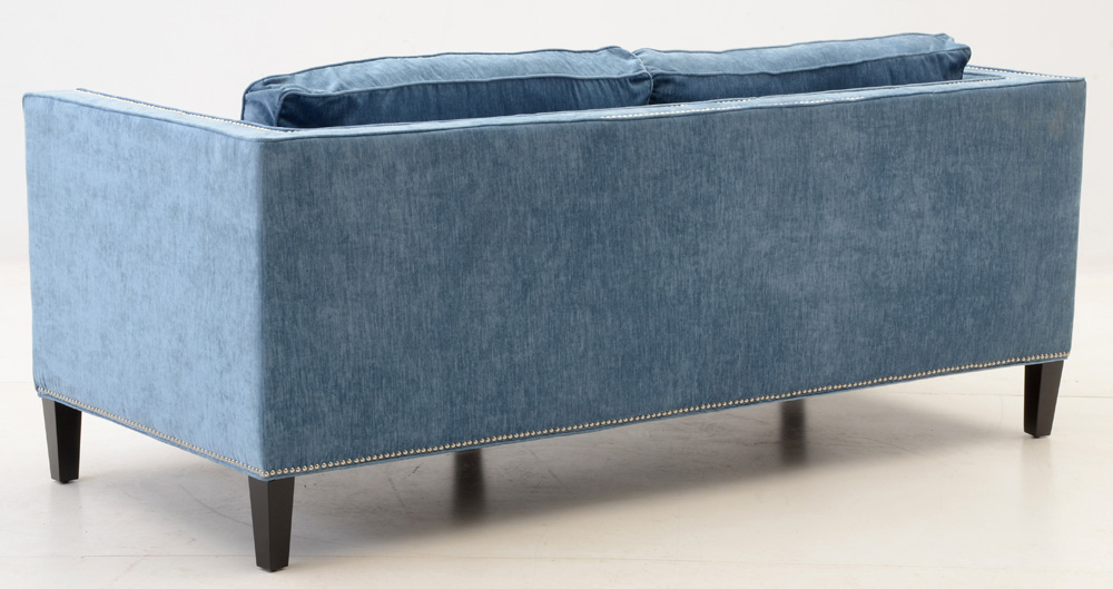 Tov "Cooper" Sofa in Blue Velvet