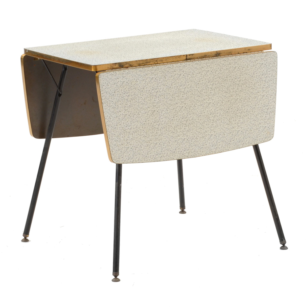 Mid-Century Modern Drop Leaf Table