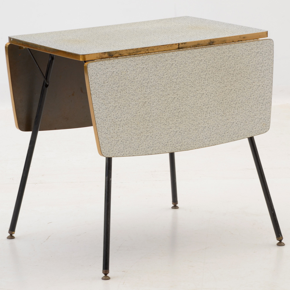 Mid-Century Modern Drop Leaf Table