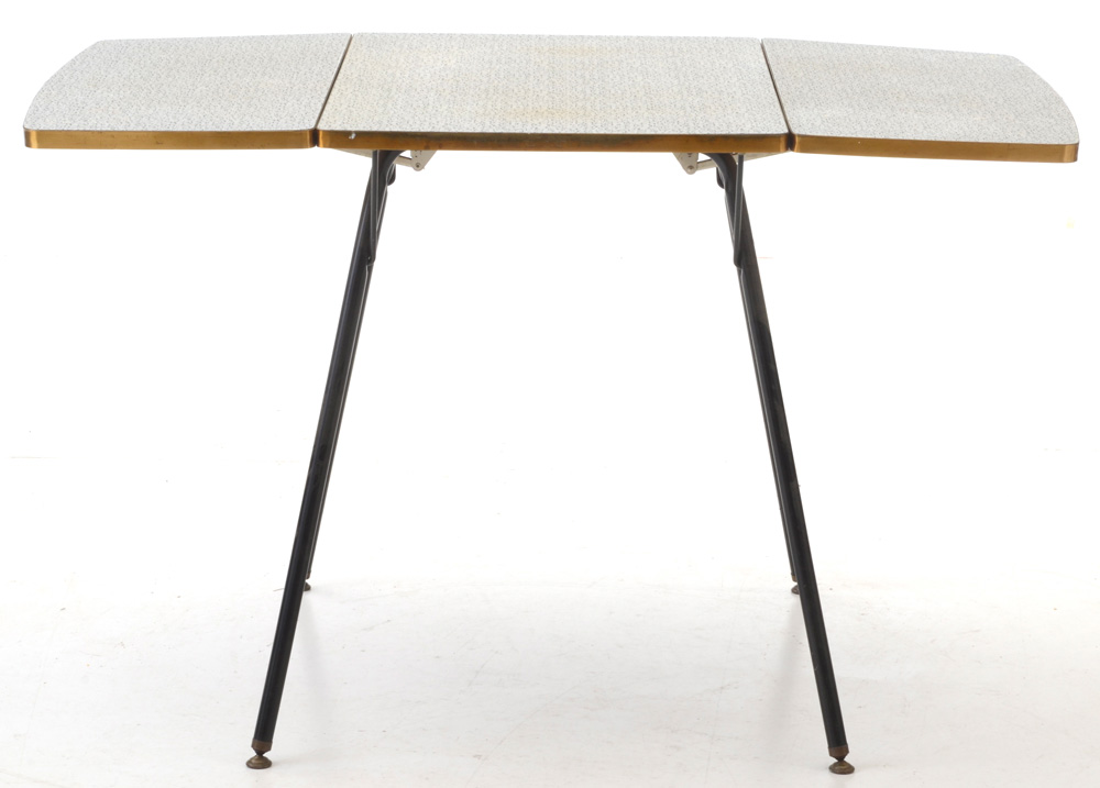 Mid-Century Modern Drop Leaf Table
