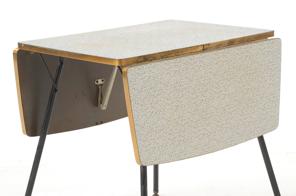 Mid-Century Modern Drop Leaf Table