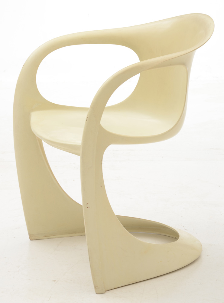 Alexander Begge "Casalino" Fiberglass Chairs