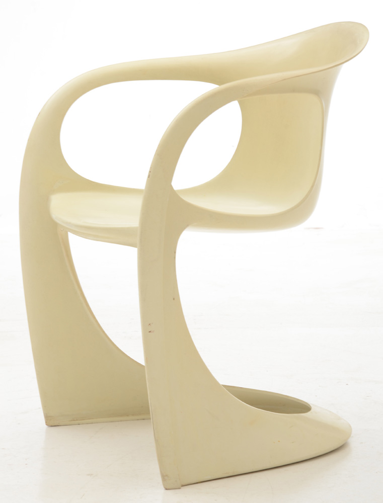 Alexander Begge "Casalino" Fiberglass Chairs