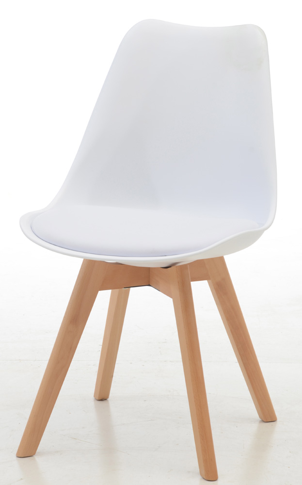 Set of Five Wade Logan "Dakota" Side Chairs in White