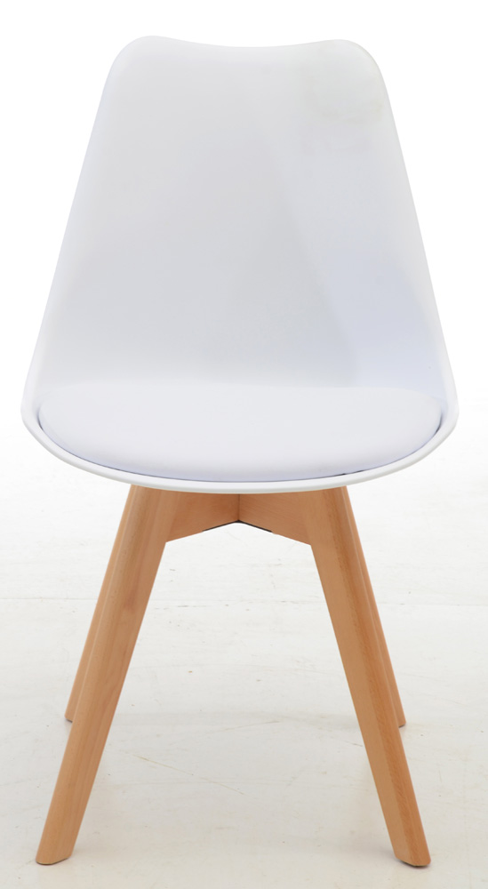 Set of Five Wade Logan "Dakota" Side Chairs in White