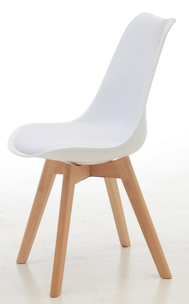 Set of Five Wade Logan "Dakota" Side Chairs in White