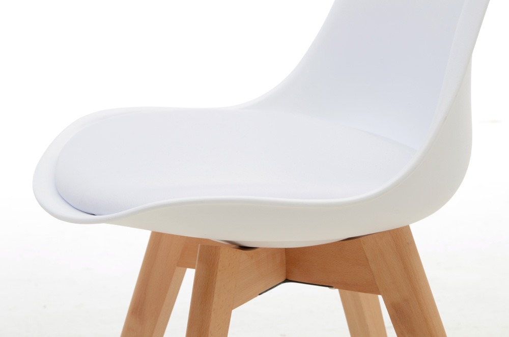 Set of Five Wade Logan "Dakota" Side Chairs in White