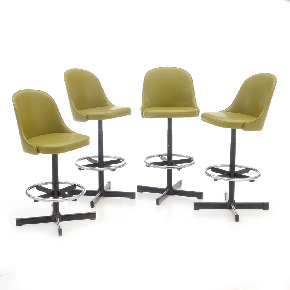 Set of Vintage Samsonite Counter Stools