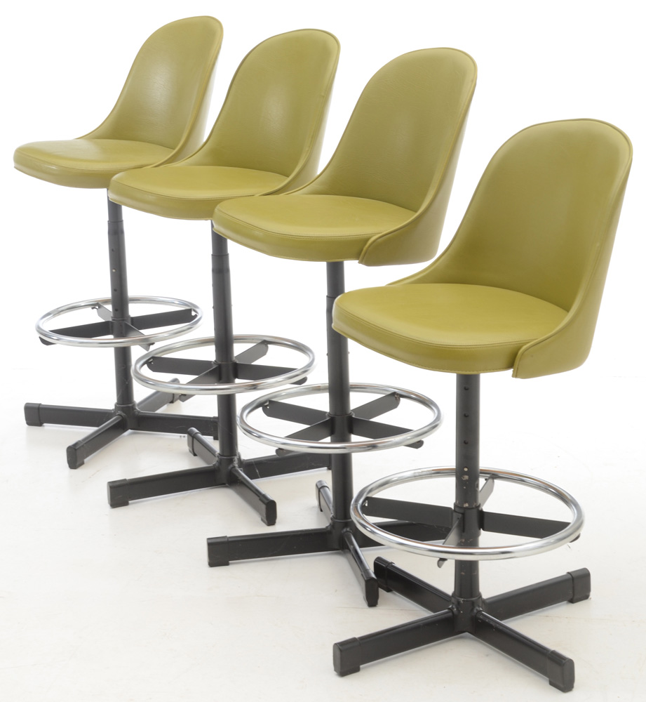 Set of Vintage Samsonite Counter Stools