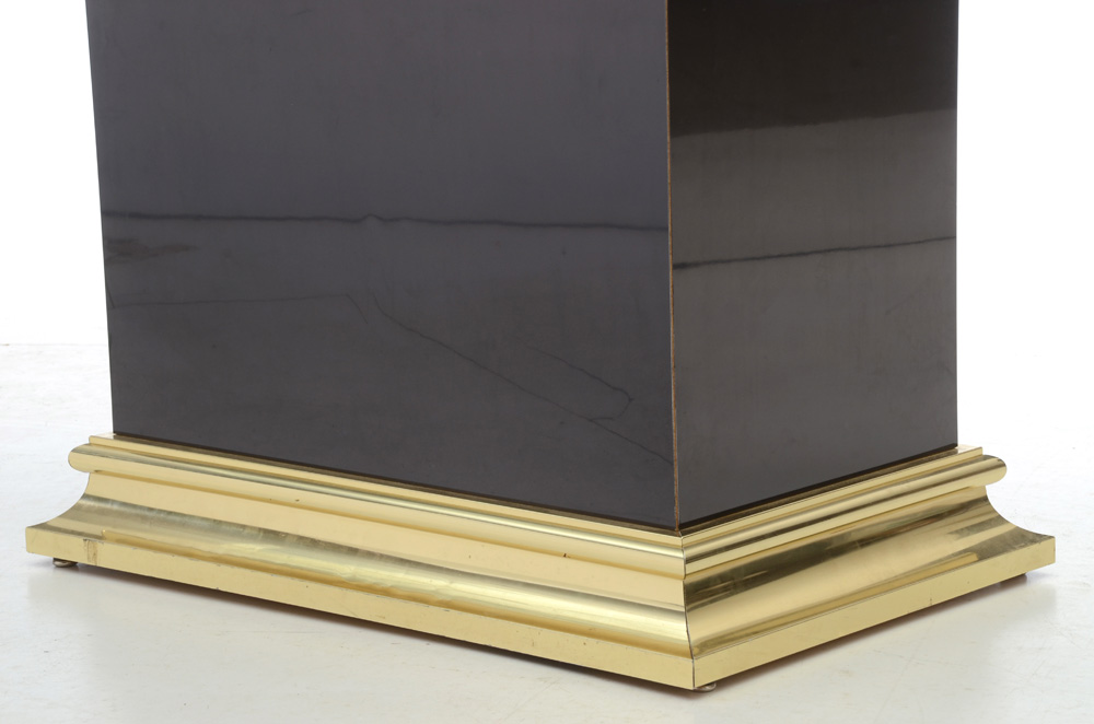 Mid-Century Glass Top Dining Table