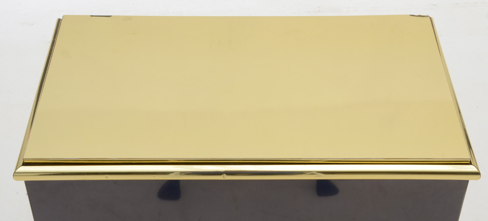 Mid-Century Glass Top Dining Table