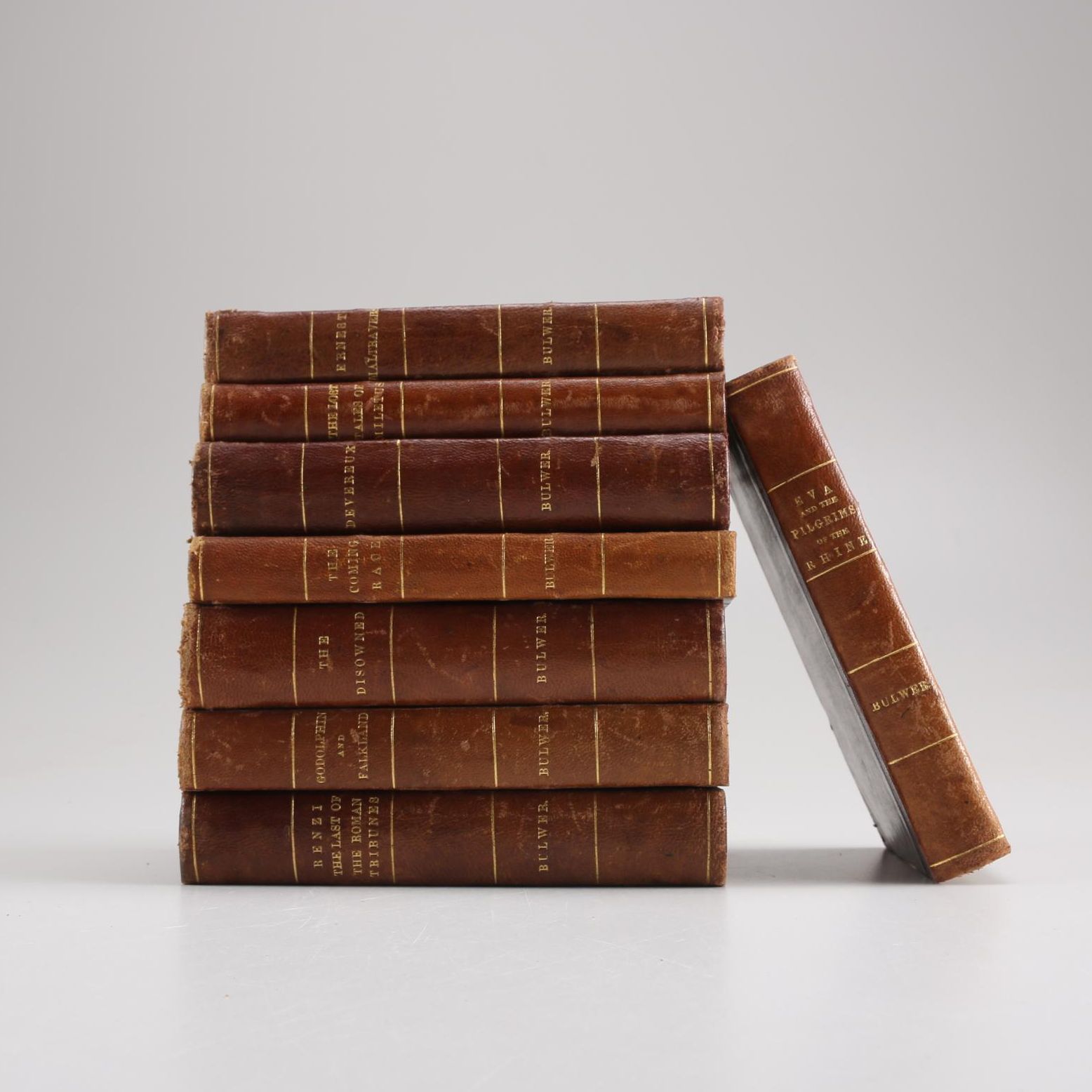 Collection of Sir Edward Bulwer-Lytton Books.