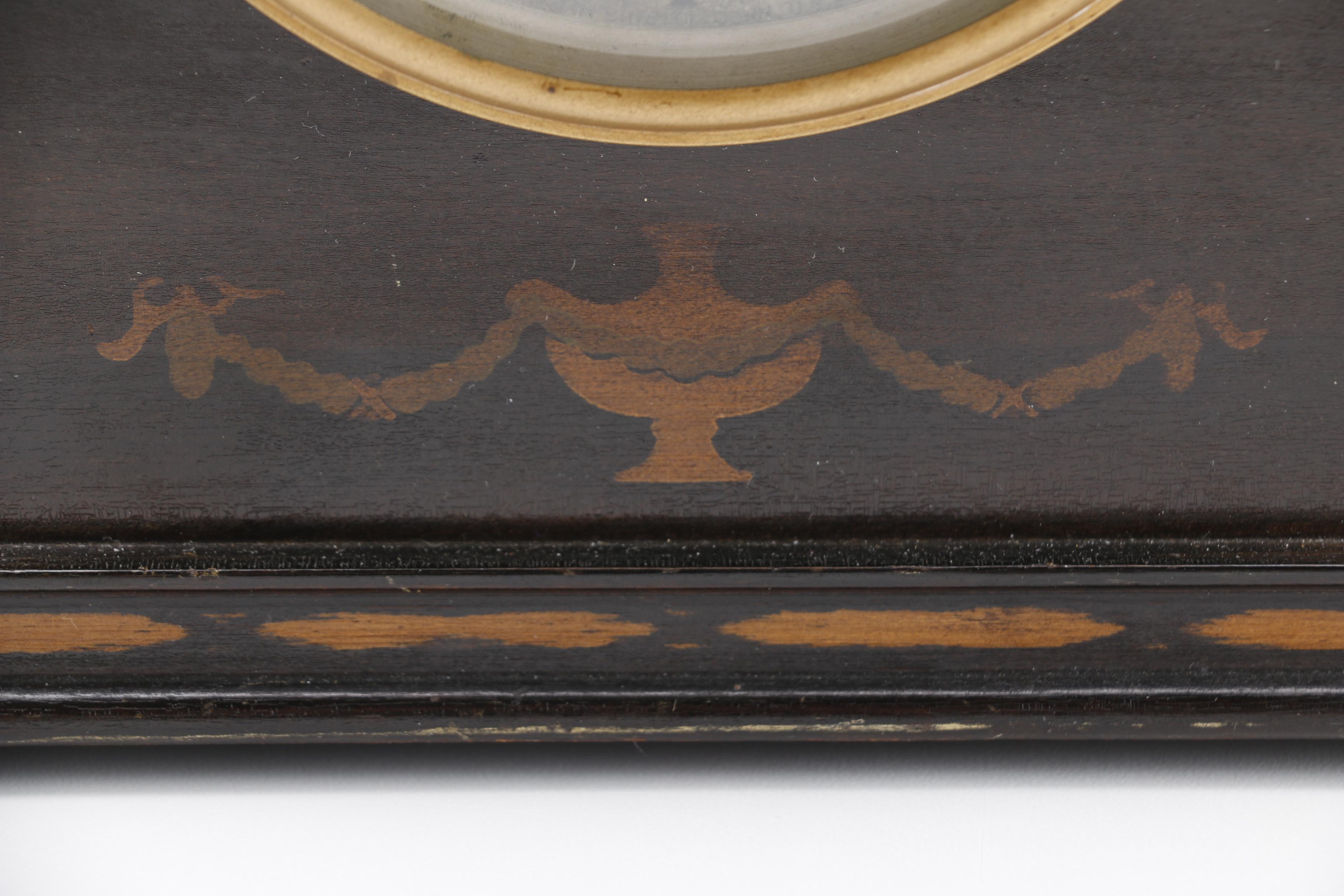 Early 20th Century E. Ingraham Co. Duplex Mantel Clock