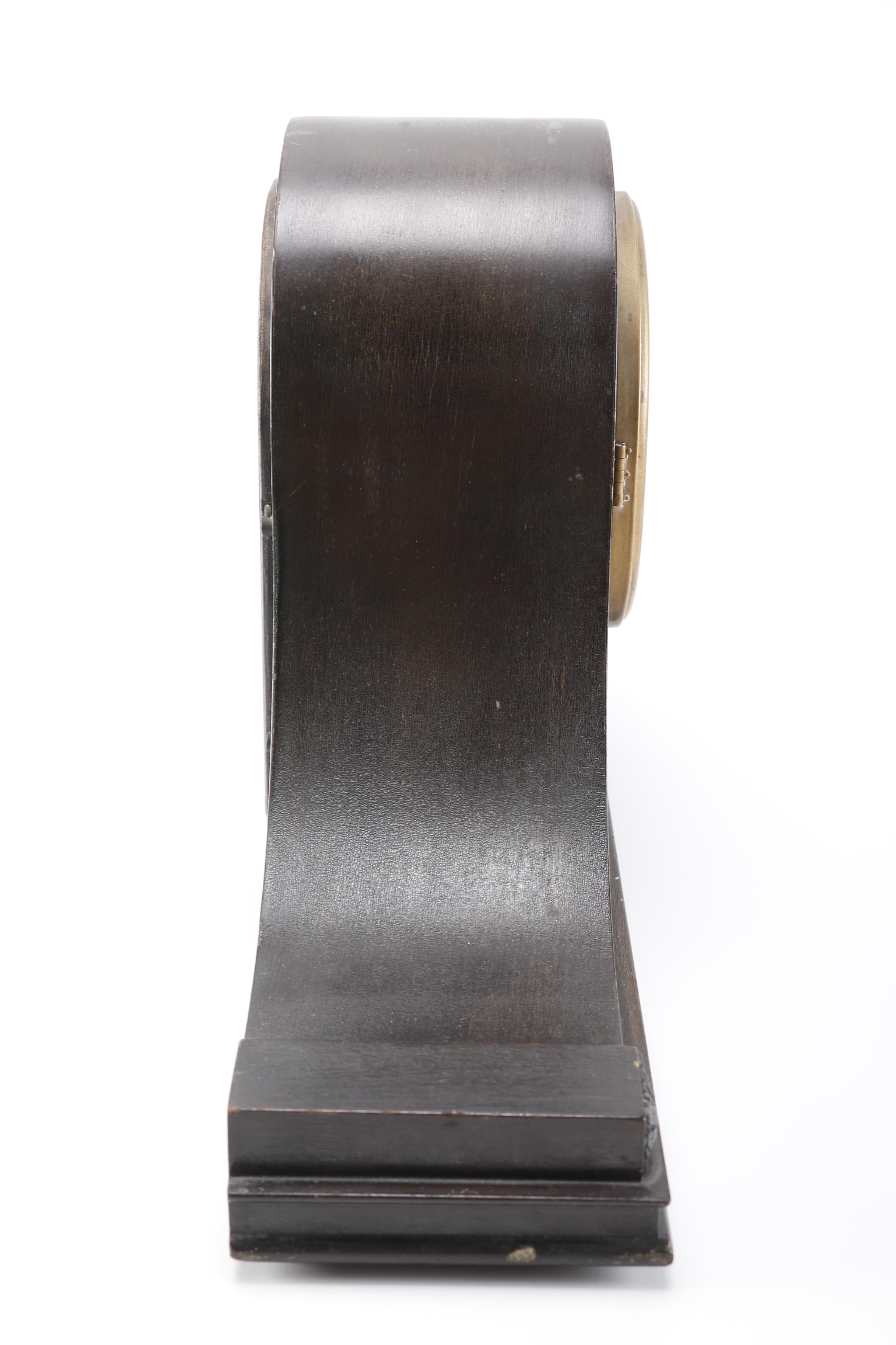 Early 20th Century E. Ingraham Co. Duplex Mantel Clock