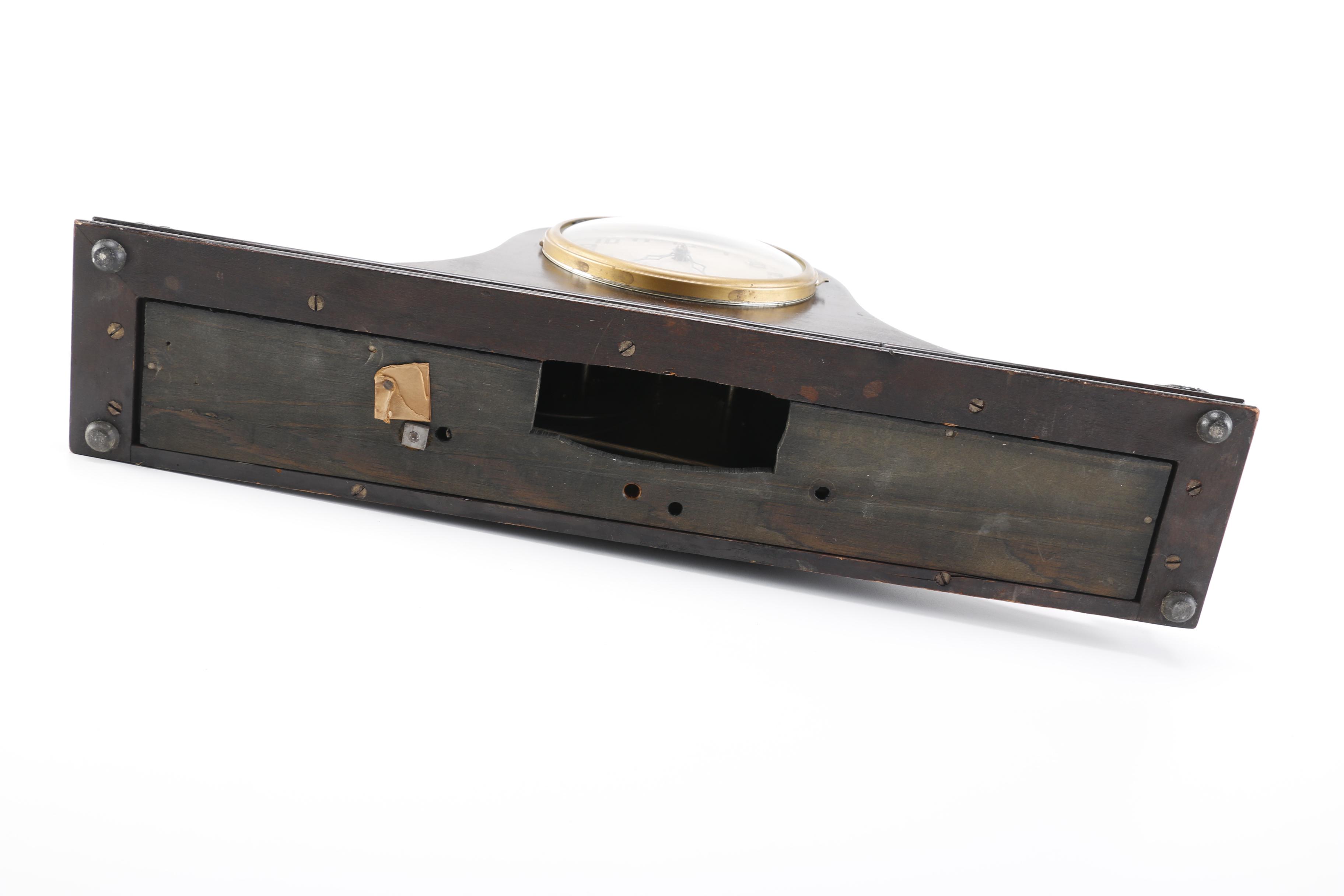 Early 20th Century E. Ingraham Co. Duplex Mantel Clock