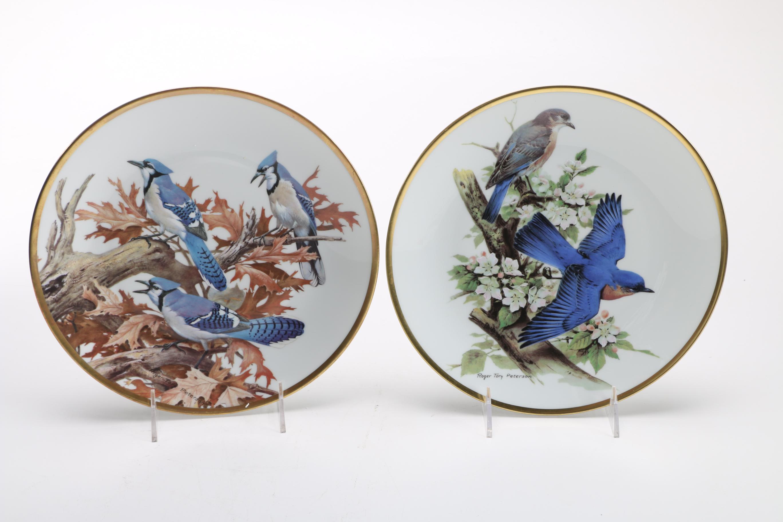 Limoges' Roger Tory Peterson Porcelain Collectible Plates of Songbirds