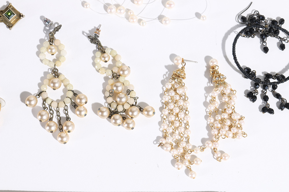 Costume Jewelry Assortment Featuring Virgins, Saints and Angels