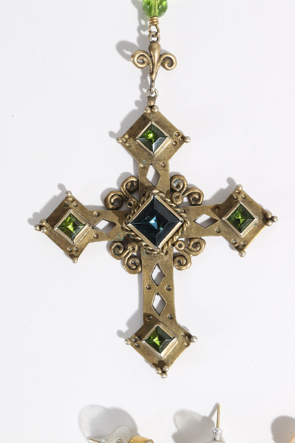 Costume Jewelry Assortment Featuring Virgins, Saints and Angels