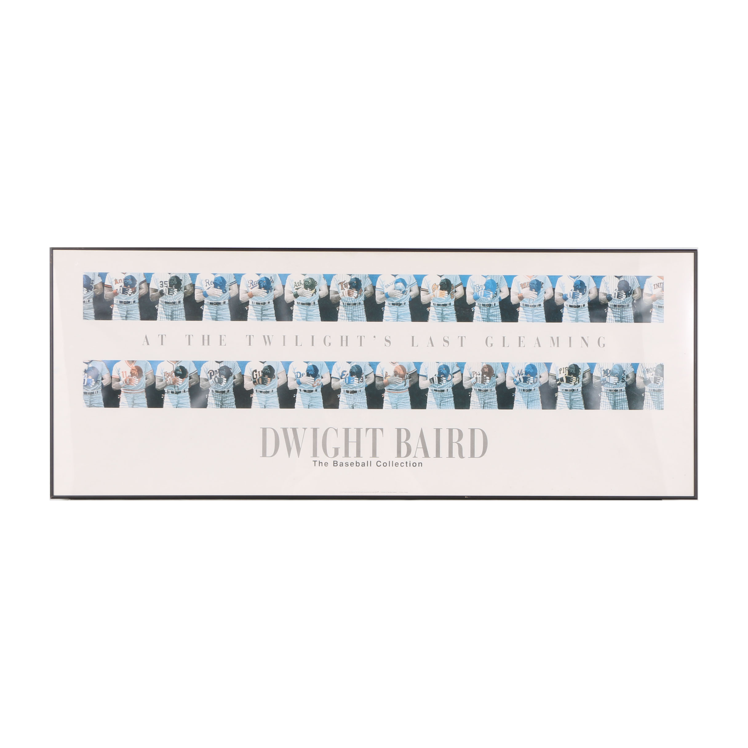 Dwight Baird Offset Lithograph "At The Twilight's Last Gleaming"