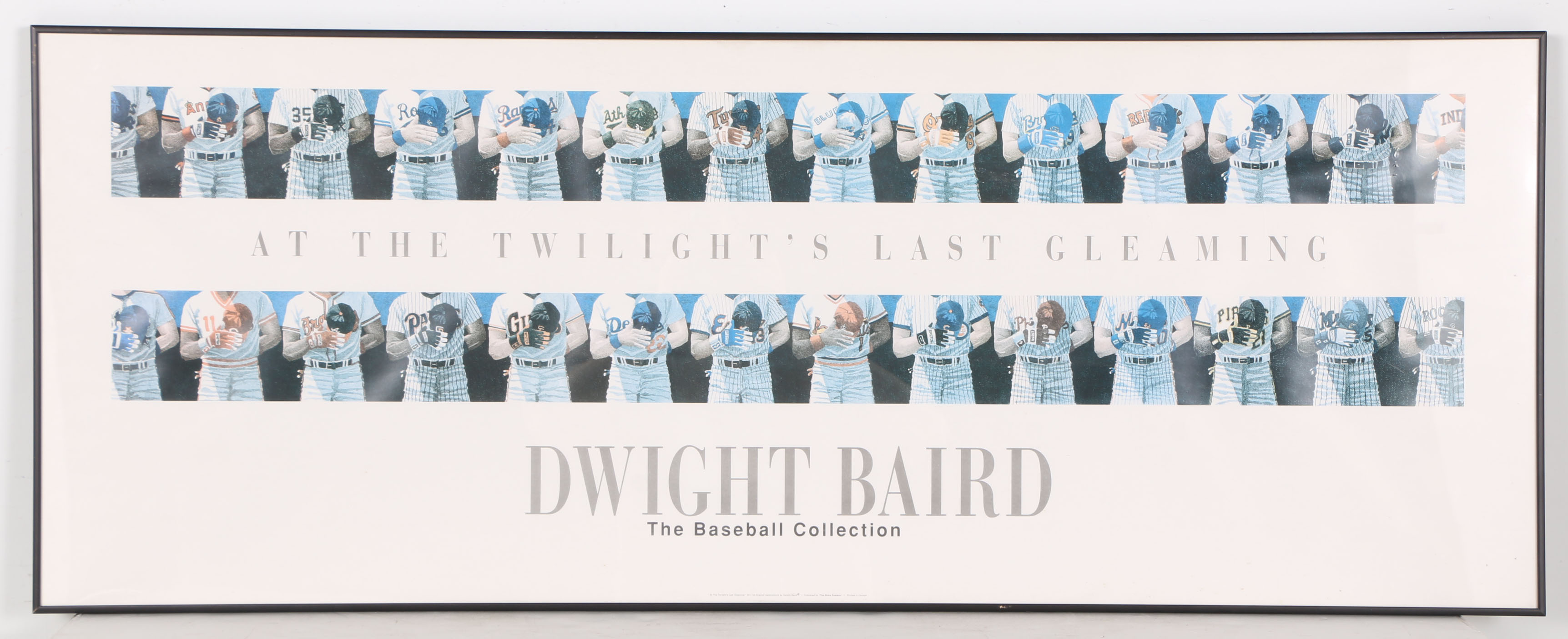 Dwight Baird Offset Lithograph "At The Twilight's Last Gleaming"