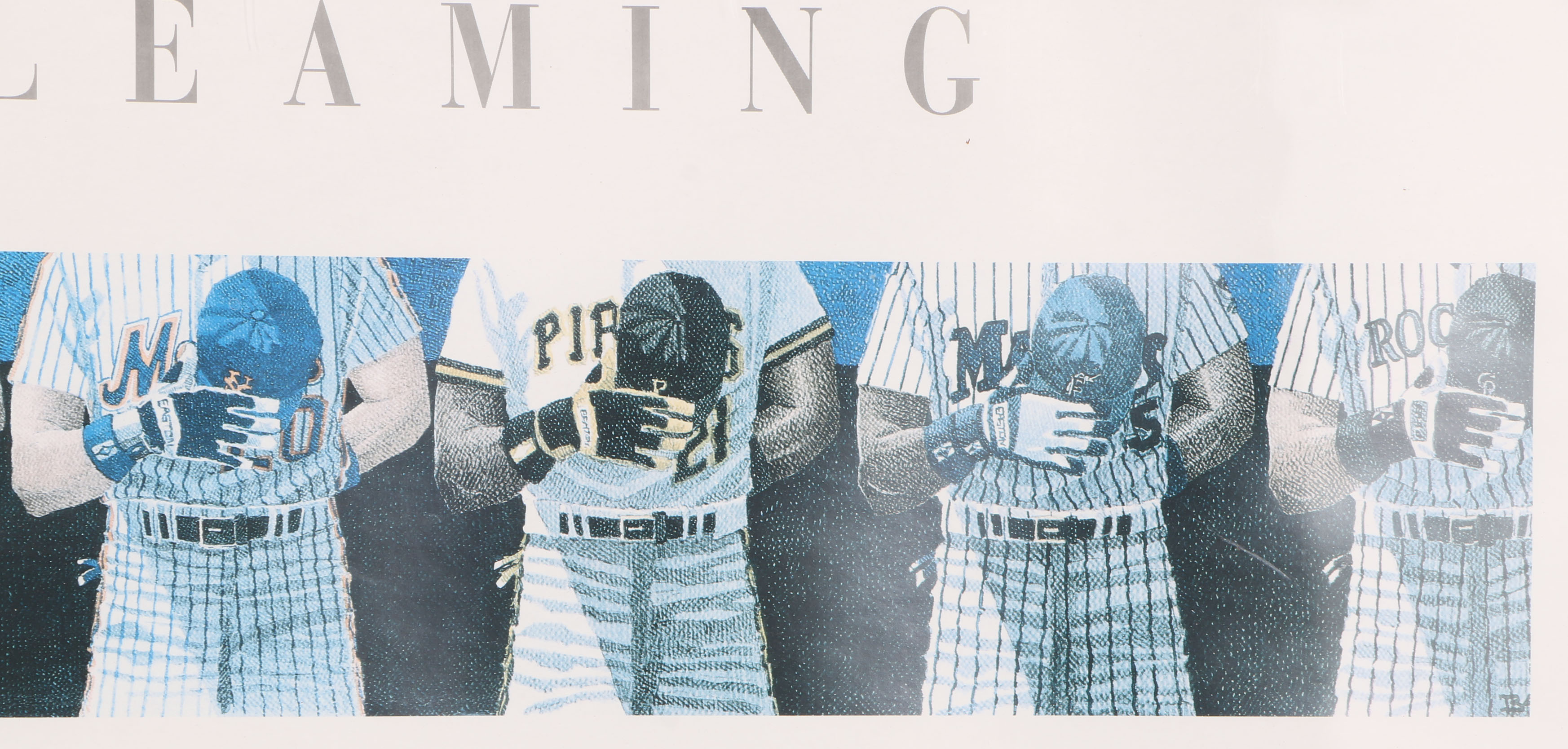 Dwight Baird Offset Lithograph "At The Twilight's Last Gleaming"