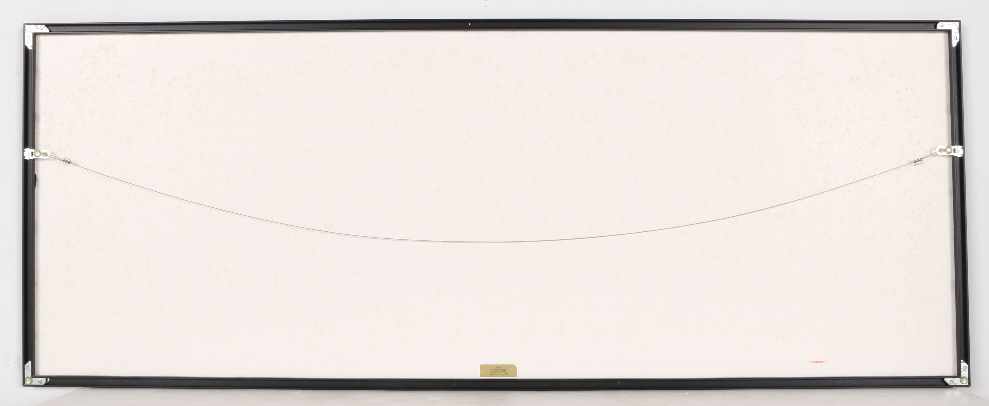 Dwight Baird Offset Lithograph "At The Twilight's Last Gleaming"