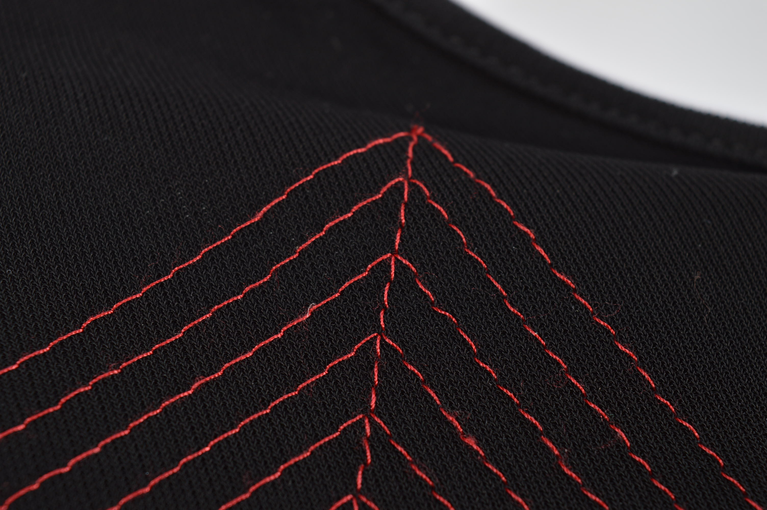 Tory Burch Silk Skirt and Quinta Colonna Black Jersey Top with Embroidery