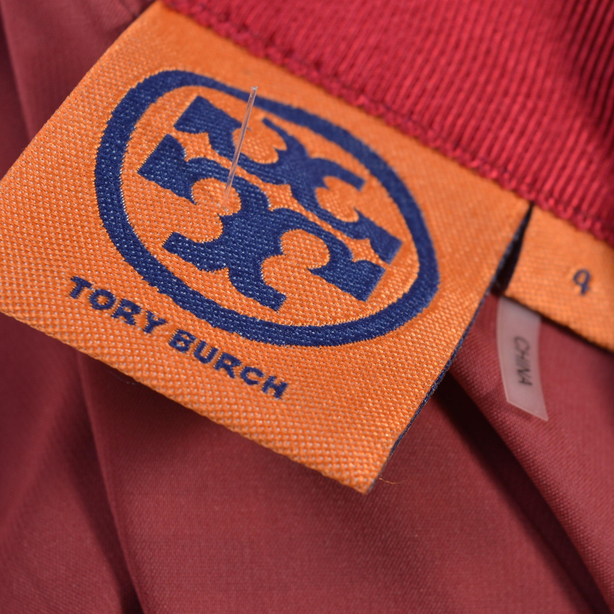 Tory Burch Silk Skirt and Quinta Colonna Black Jersey Top with Embroidery