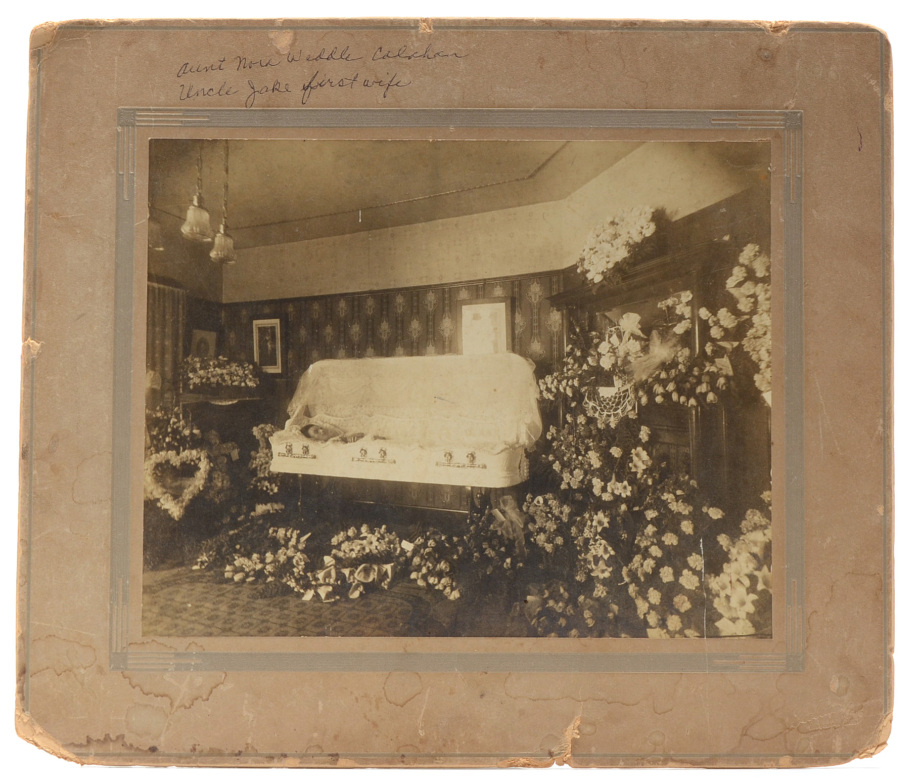 Two Victorian Era and One 1960s Unframed Silver Gelatin Postmortem Photographs