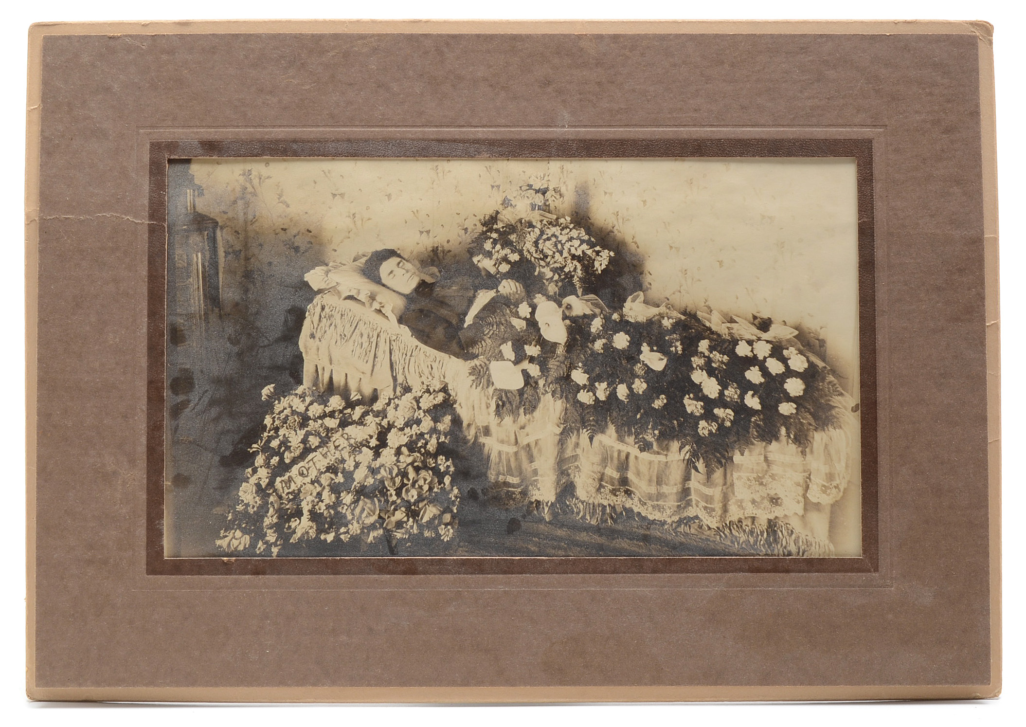 Two Victorian Era and One 1960s Unframed Silver Gelatin Postmortem Photographs