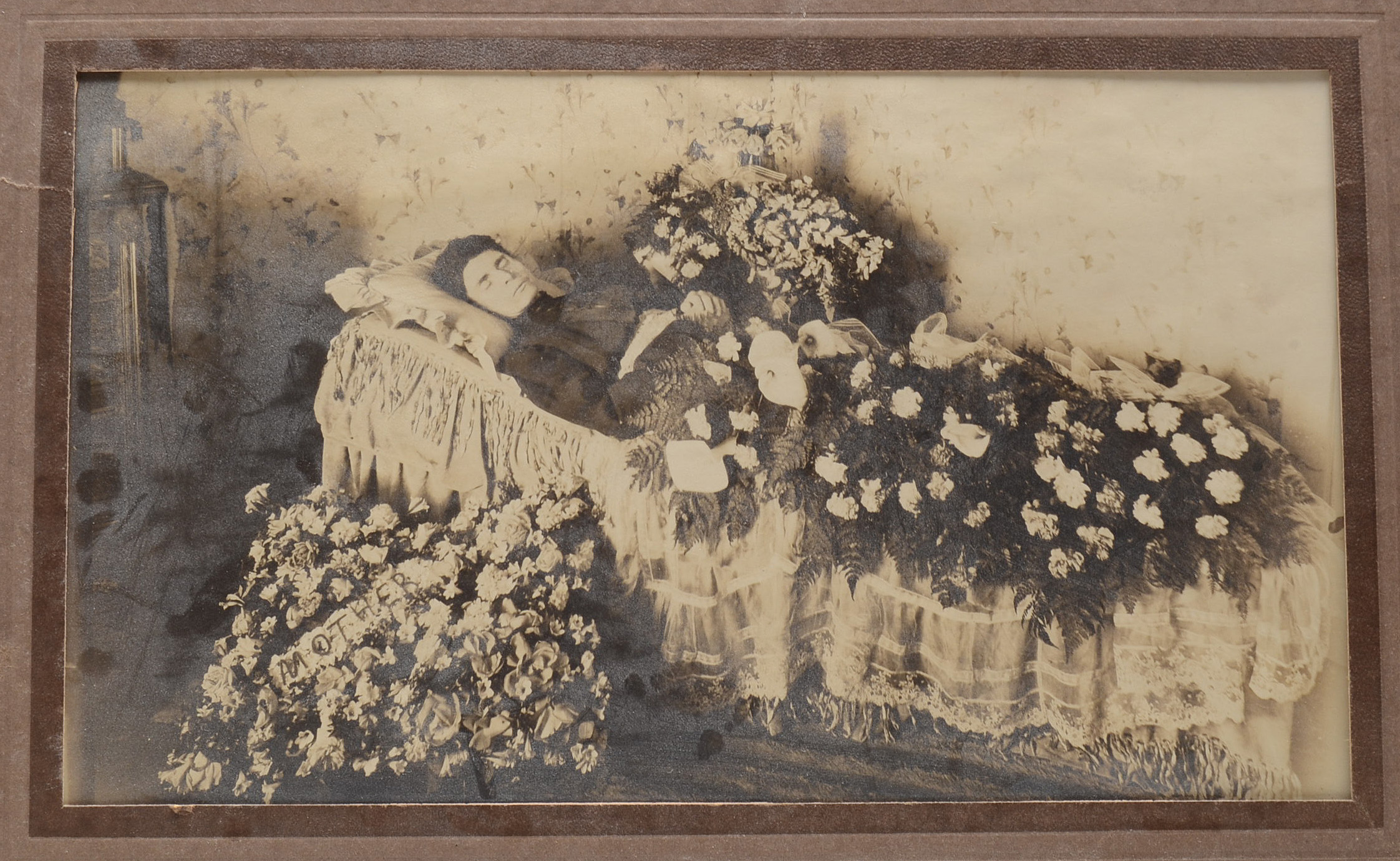 Two Victorian Era and One 1960s Unframed Silver Gelatin Postmortem Photographs