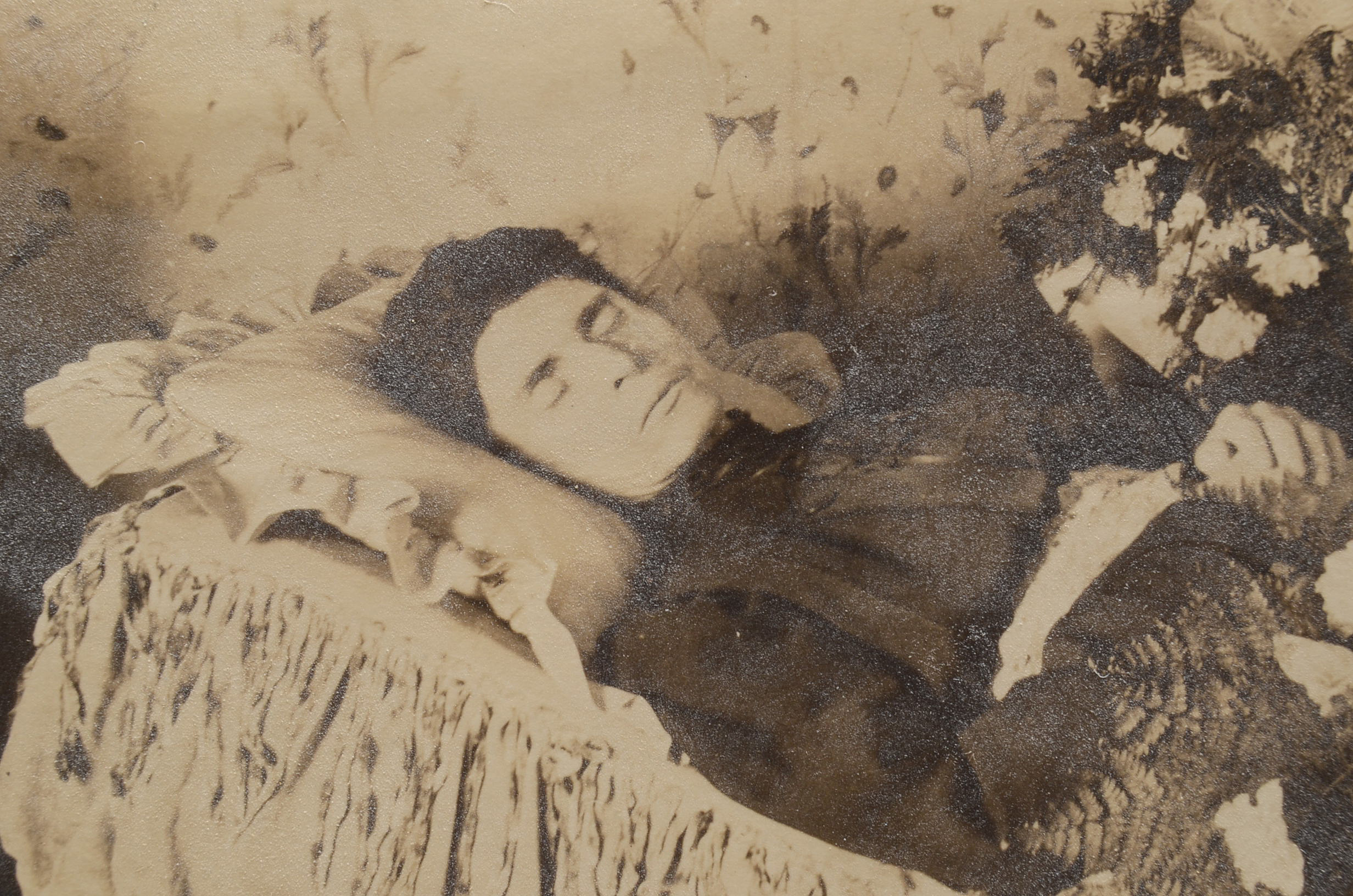 Two Victorian Era and One 1960s Unframed Silver Gelatin Postmortem Photographs