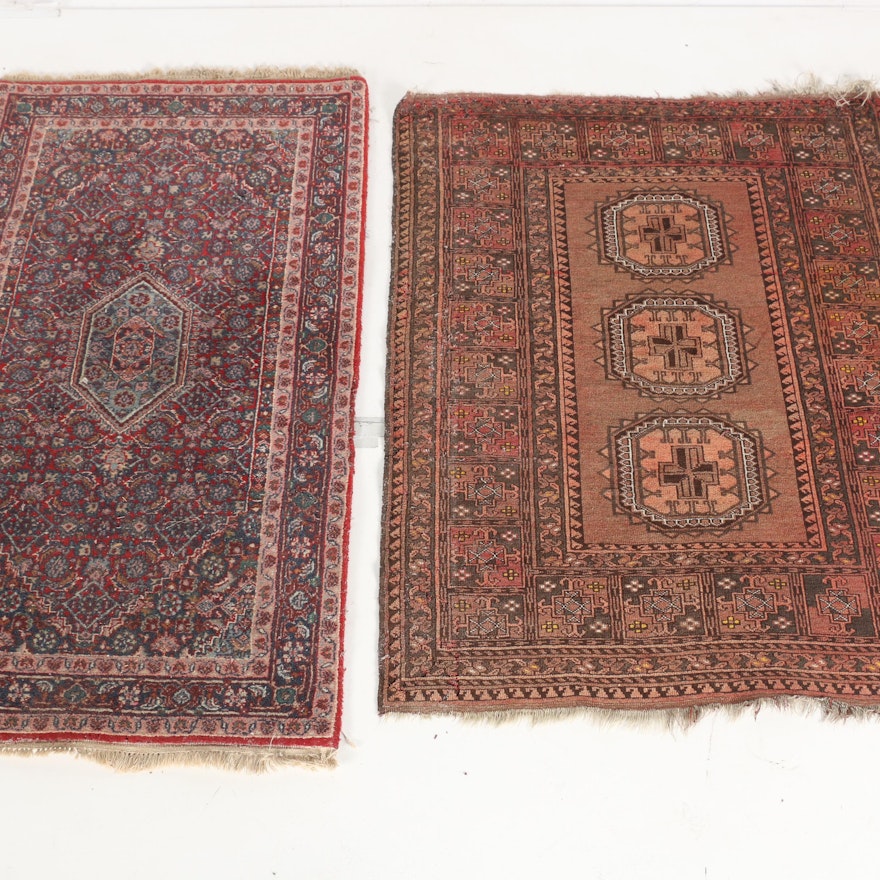 Bijar-Style and Turkish Area Rugs