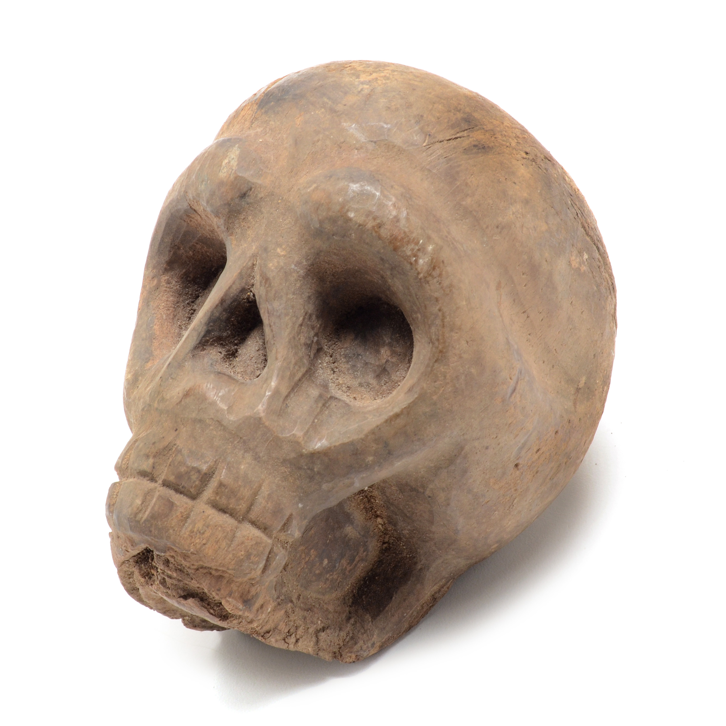 Wooden Skull Mold