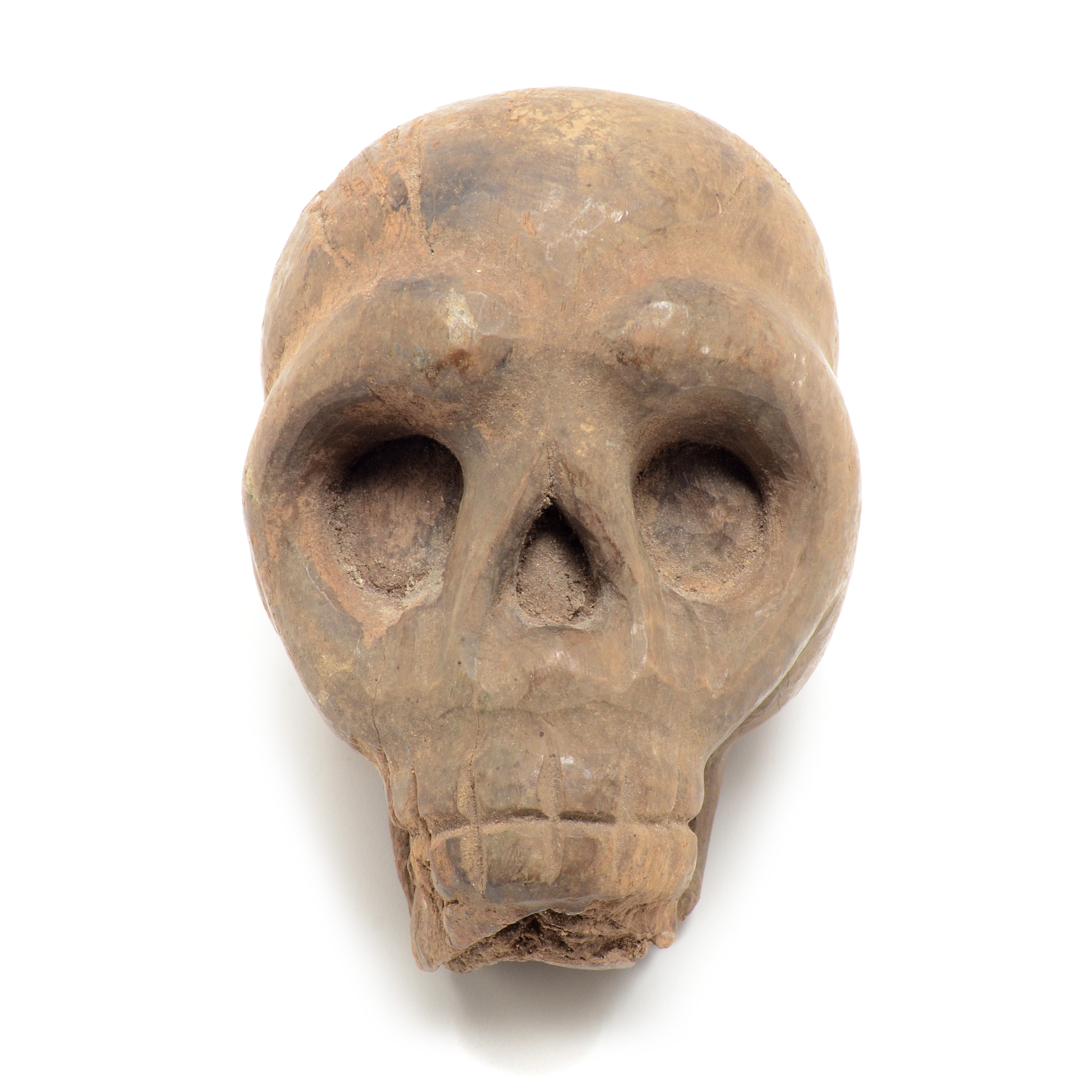 Wooden Skull Mold
