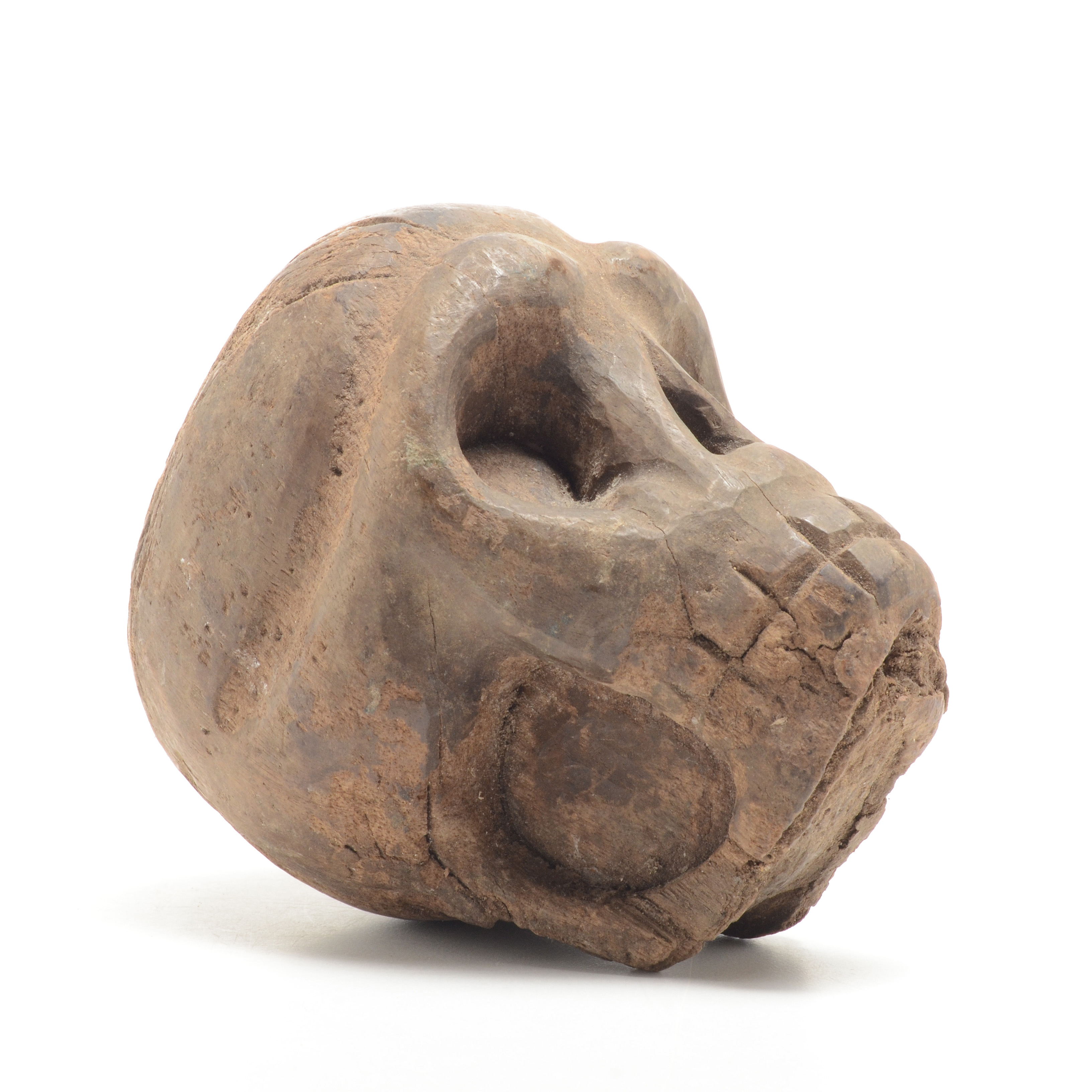 Wooden Skull Mold